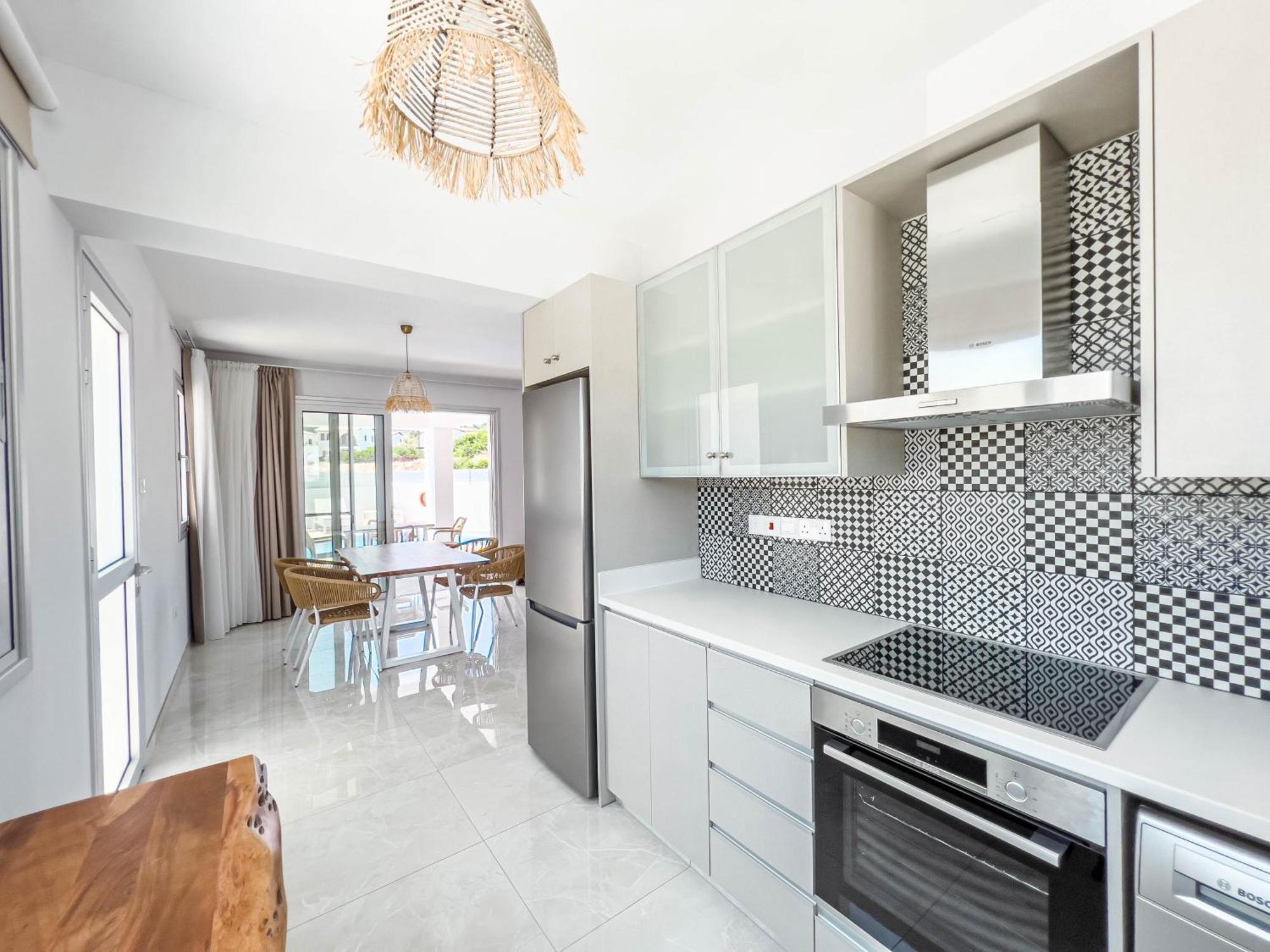 Geo Panoramic Villa +Pool +Game Room +Gym Protaras Exterior photo